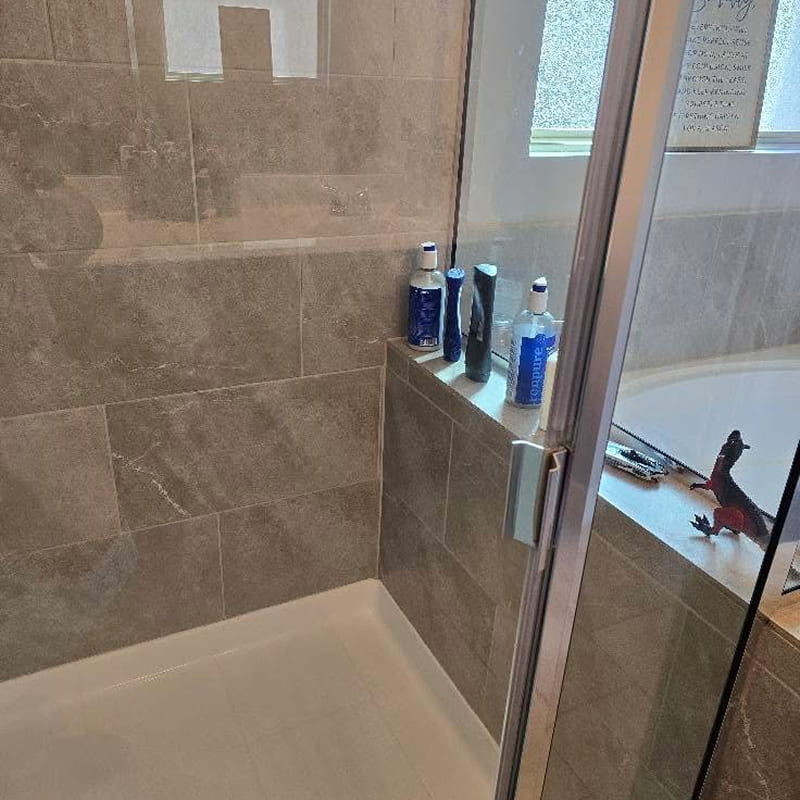 Residential shower cleaning service in Utah — after
