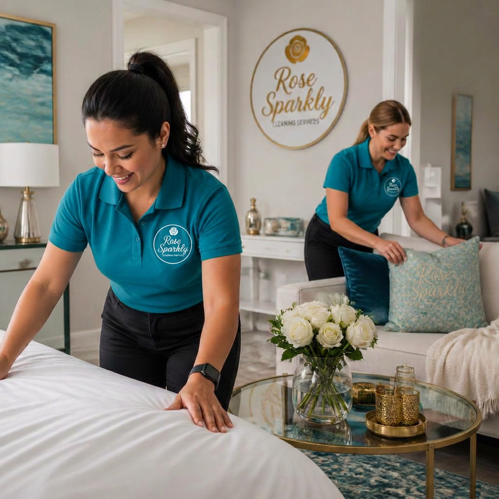 Airbnb & Vacation Rental Cleaning by Rose Sparkly Clean