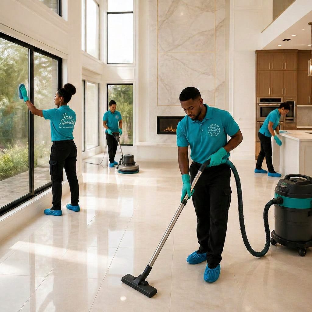 Post-Construction Clean Up by Rose Sparkly Clean